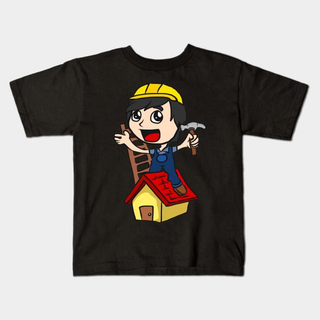 ROOFER Kids T-Shirt by KK-Royal